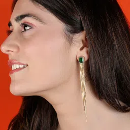 SWASHAA Contemporary Drop Earrings-image-22