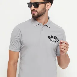 RENUOVO Men Polo Collar Pockets T-shirt-picture-6