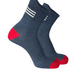 Sockscarving Men Cotton Calf Length Socks-14