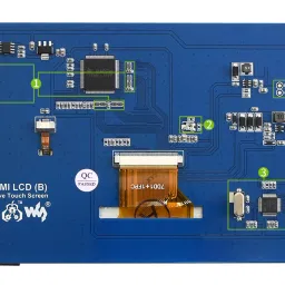 7inch Capacitive Touch Screen LCD (B), 800×480, HDMI, Low Power image 3