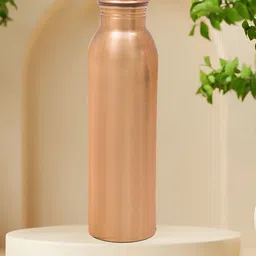 Myntra Elegant Homes Copper-Toned Single Copper Solid Water Bottle-image-52