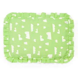 SuperBottoms Infants Green Printed Mustard Seed Pillow-91