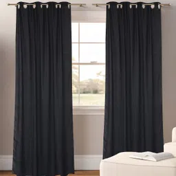 Dekor World Multicoloured Set of 2 Sheer Door Curtain-51