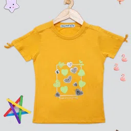 PAMPOLINA Girls Round Neck Printed Top-image-87