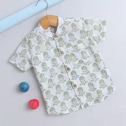 The Magic Wand Boys Relaxed Floral Opaque Casual Shirt-picture-26