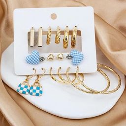 HOUSEOFTRENDZZ Contemporary Drop Earrings-image-53