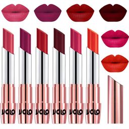 VOLO Set Of 6 Creme Matte Lipstick 3.5 g Each-41