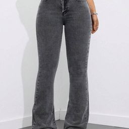 Kotty Women Bootcut High-Rise Light Fade Stretchable Jeans-picture-29