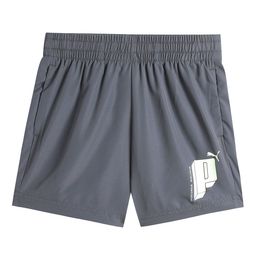 Puma Train All Day Essentials Youth Dry Boys Comfort Mid-Rise Shorts-42