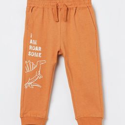 Juniors by Lifestyle Boys Typography Printed Regular Fit Cotton Joggers-picture-0
