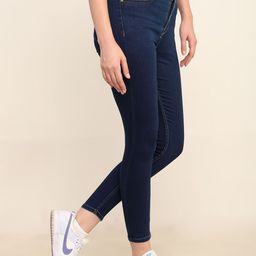 zayla Women Comfort High-Rise Stretchable Jeans-image-23