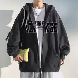 StyleCast x Revolte Men Printed Hooded Front-Open Sweatshirt-picture-28