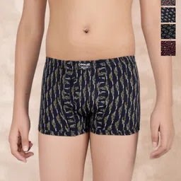 Dollar Bigboss Boys Pack Of 5 Assorted Cotton Printed Trunks MBKTR-10-CZYLNG-PO5-CO1-6