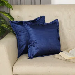 THE CONVERSION Blue 2 Pieces Square Cushion Covers-image-19