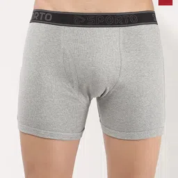 Sporto by Macho Men Pack Of 2 Short Trunk Sprto_M1030-G(1)-R(1)-S-Grey_Red-picture-36