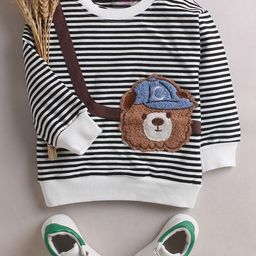Hopscotch Boys Striped Sweatshirt-picture-48