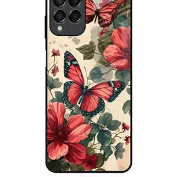 QRIOH Floral Printed Samsung Galaxy M33 5G Back Case Mobile Accessories-picture-42