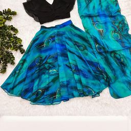 Shoryam Fashion Girls Ready to Wear Silk Georgette Lehenga Choli-image-19