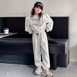 StyleCast x Revolte Girls Printed Round Neck Sweatshirt With Jogger-picture-10