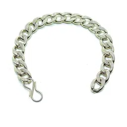 Dynamic Retail Global Men Silver Bracelet-image-80