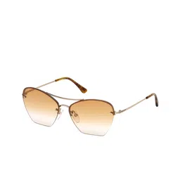 Tom Ford Women Full Rim UV Protected Cateye Sunglasses FT0507 58 28F-image-38