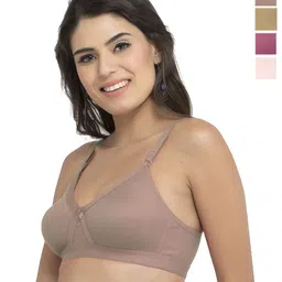 College Girl CG1304 Women Pack Of 4 Full Coverage Lightly Padded Bra-23
