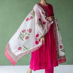 Anni Designer Women Solid A-Line Kurta with Trousers & Dupatta-picture-17