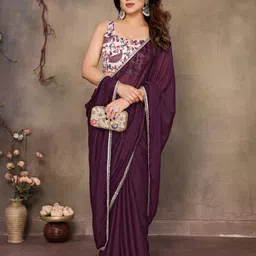 DIKONA DESIGNER Mirror Work Embellished Saree-picture-56