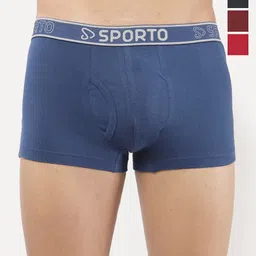 Sporto by Macho Pack Of 4 Mid Rise Trunk-picture-1