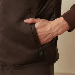 WROGN Men Checked Polyester Bomber with Embroidered Jacket image 5