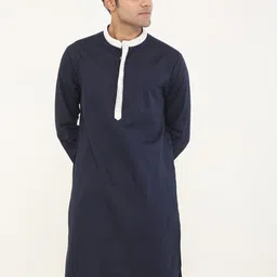 Style Matters Men Grandeur & Majestic Artwork Dobby Kurta-50