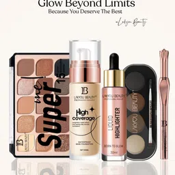 LAKYOU BEAUTY High Coverage Waterproof Base Foundation - 60 ml - White Ivory 01 image 2