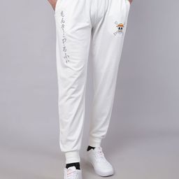 Free Authority Men One Piece Printed Joggers-image-76