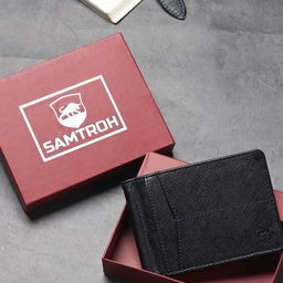 SAMTROH Men Leather Two Fold Wallet-image-39
