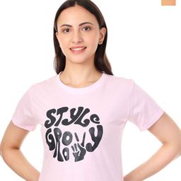 LOVO Girls Pack of 2 Typography Printed Regular Crop Top-picture-26