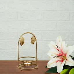 Living scapes by Pantaloons Gold-Toned Candle Holder-picture-19