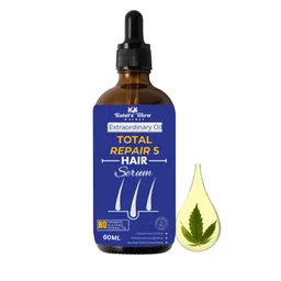 Nature Glow Herbal Total Repair 5 Hair Serum - 60 ml-13