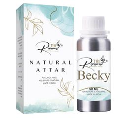 THE RUPAWAT Perfumery House Becky 100% Natural & Pure Alcohol Free Attar - 50 ml-image-80