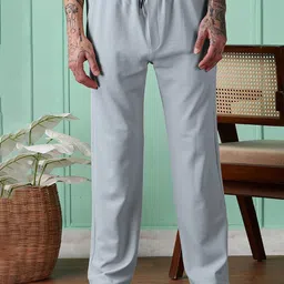 SWADESI STUFF Men Cotton Mid Rise Joggers-image-20