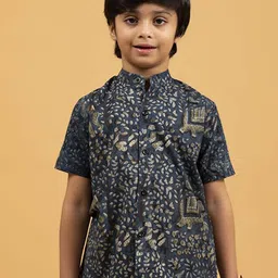 SPARSA Boys Standard Opaque Printed Casual Shirt-image-41