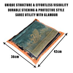 Kuber Industries Orange Set of 6 Regular Multi-Utility Organisers image 5