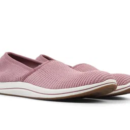 Clarks Women Striped Slip-On Sneakers-picture-32