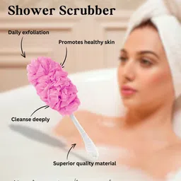 CareDone Soft Long Loofah with Handle image 5