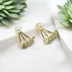 MADDY SPACE Contemporary Studs Earrings-19