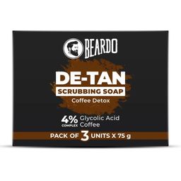 BEARDO Set of 3 De-Tan Coffee Detox Bathing Bar with Aloevera & Glycolic Acid - 75 g each-35