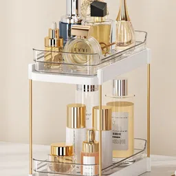 Mason Home White Set of 1 Regular Makeup Organiser Organisers-14