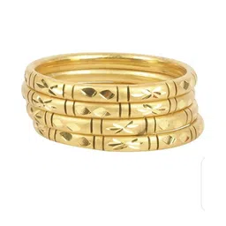 SGN fashion Gold Copper Bangles-picture-2