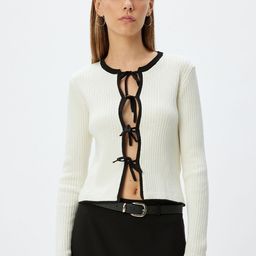 Koton Women Crop Front-Open-picture-13