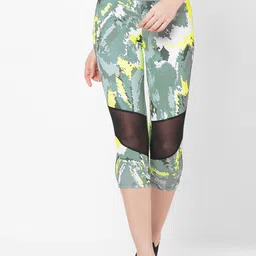 LAASA SPORTS Printed Slim-Fit Mesh Workout Tights-picture-13