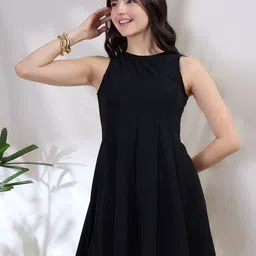 DRAPE AND DAZZLE Fit & Flare Dress-image-59